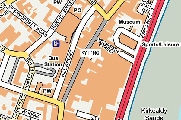 KY1 1NQ map - OS OpenMap – Local (Ordnance Survey) KY1 1NQ map - OS OpenMap – Local (Ordnance Survey)