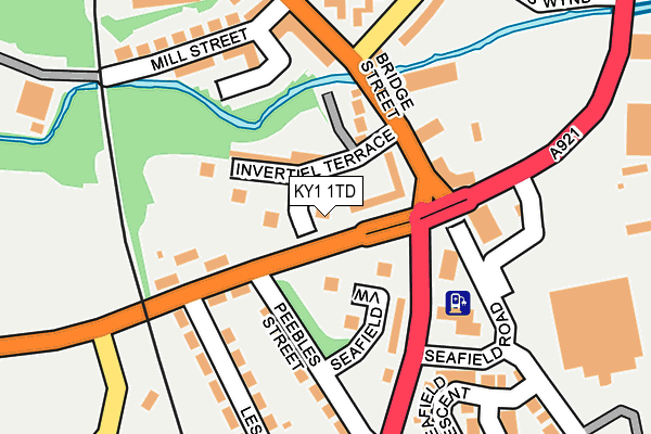 KY1 1TD map - OS OpenMap – Local (Ordnance Survey) KY1 1TD map - OS OpenMap – Local (Ordnance Survey)