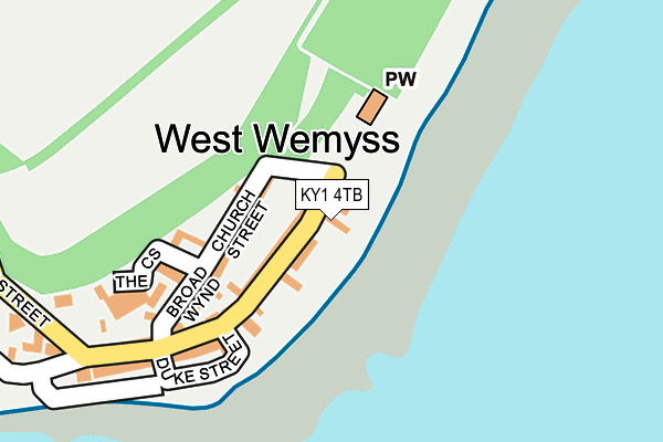 KY1 4TB map - OS OpenMap – Local (Ordnance Survey) KY1 4TB map - OS OpenMap – Local (Ordnance Survey)