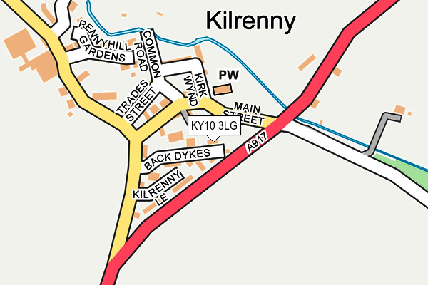 KY10 3LG map - OS OpenMap – Local (Ordnance Survey) KY10 3LG map - OS OpenMap – Local (Ordnance Survey)