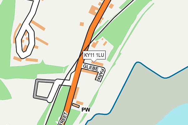 KY11 1LU map - OS OpenMap – Local (Ordnance Survey) KY11 1LU map - OS OpenMap – Local (Ordnance Survey)