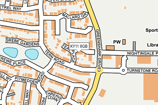 KY11 8GB map - OS OpenMap – Local (Ordnance Survey) KY11 8GB map - OS OpenMap – Local (Ordnance Survey)