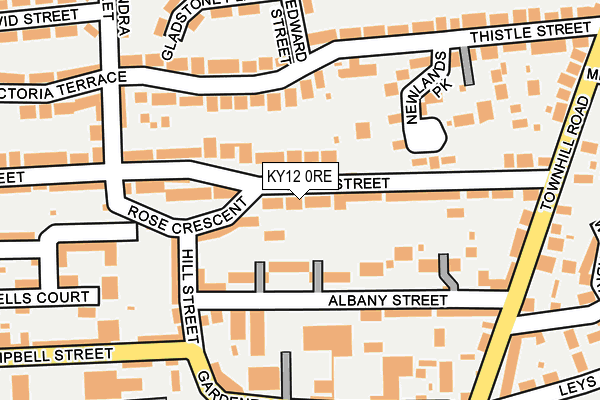 KY12 0RE map - OS OpenMap – Local (Ordnance Survey) KY12 0RE map - OS OpenMap – Local (Ordnance Survey)