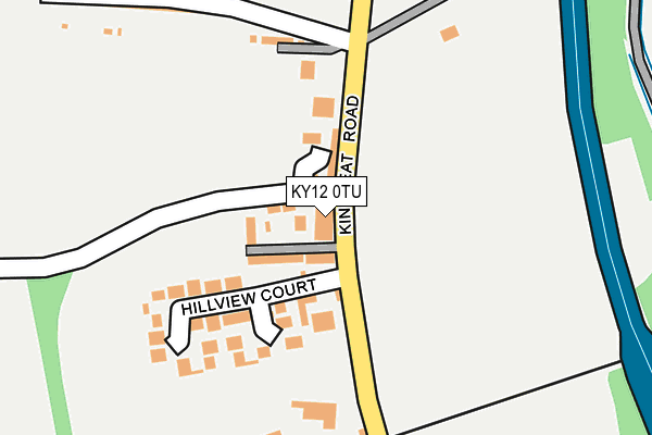 KY12 0TU map - OS OpenMap – Local (Ordnance Survey)