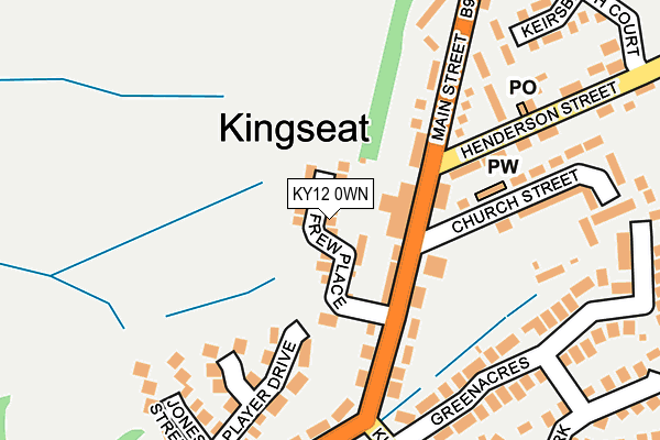 KY12 0WN map - OS OpenMap – Local (Ordnance Survey) KY12 0WN map - OS OpenMap – Local (Ordnance Survey)