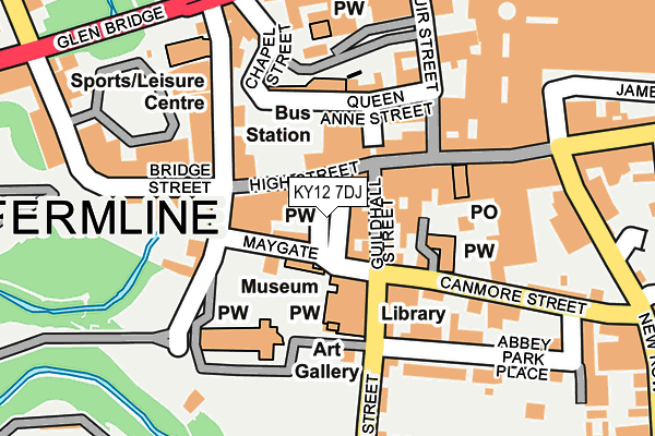 KY12 7DJ map - OS OpenMap – Local (Ordnance Survey) KY12 7DJ map - OS OpenMap – Local (Ordnance Survey)