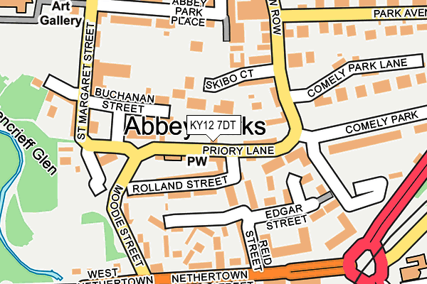 KY12 7DT map - OS OpenMap – Local (Ordnance Survey) KY12 7DT map - OS OpenMap – Local (Ordnance Survey)