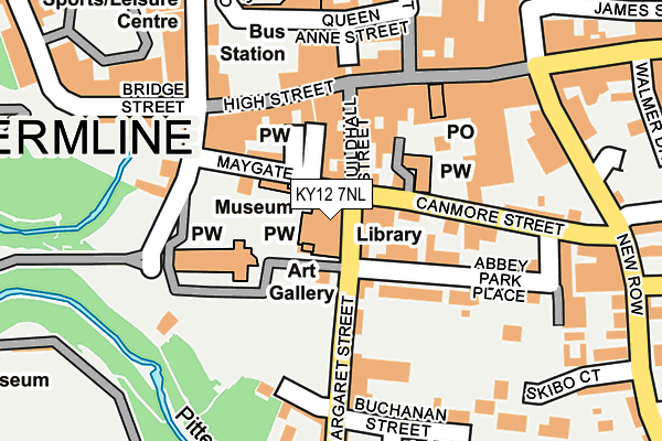 KY12 7NL map - OS OpenMap – Local (Ordnance Survey) KY12 7NL map - OS OpenMap – Local (Ordnance Survey)