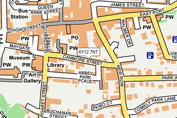 KY12 7NT map - OS OpenMap – Local (Ordnance Survey) KY12 7NT map - OS OpenMap – Local (Ordnance Survey)