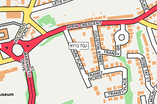 KY12 7QJ map - OS OpenMap – Local (Ordnance Survey) KY12 7QJ map - OS OpenMap – Local (Ordnance Survey)