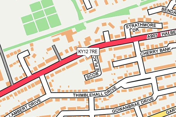 KY12 7RE map - OS OpenMap – Local (Ordnance Survey) KY12 7RE map - OS OpenMap – Local (Ordnance Survey)