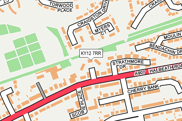 KY12 7RR map - OS OpenMap – Local (Ordnance Survey) KY12 7RR map - OS OpenMap – Local (Ordnance Survey)