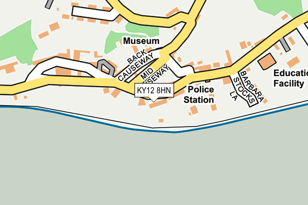 KY12 8HN map - OS OpenMap – Local (Ordnance Survey) KY12 8HN map - OS OpenMap – Local (Ordnance Survey)