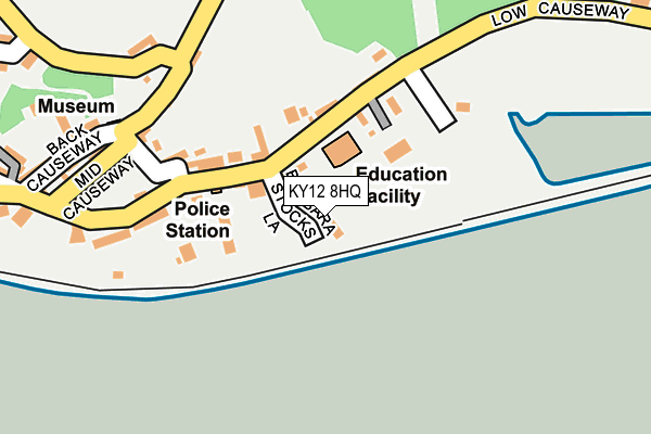 KY12 8HQ map - OS OpenMap – Local (Ordnance Survey) KY12 8HQ map - OS OpenMap – Local (Ordnance Survey)