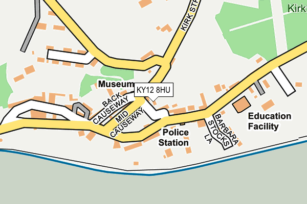 KY12 8HU map - OS OpenMap – Local (Ordnance Survey) KY12 8HU map - OS OpenMap – Local (Ordnance Survey)