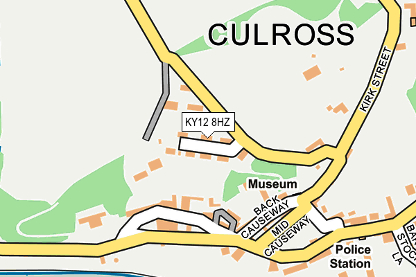 KY12 8HZ map - OS OpenMap – Local (Ordnance Survey) KY12 8HZ map - OS OpenMap – Local (Ordnance Survey)