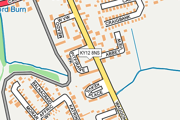 KY12 8NS map - OS OpenMap – Local (Ordnance Survey) KY12 8NS map - OS OpenMap – Local (Ordnance Survey)