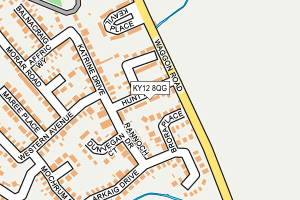KY12 8QG map - OS OpenMap – Local (Ordnance Survey) KY12 8QG map - OS OpenMap – Local (Ordnance Survey)