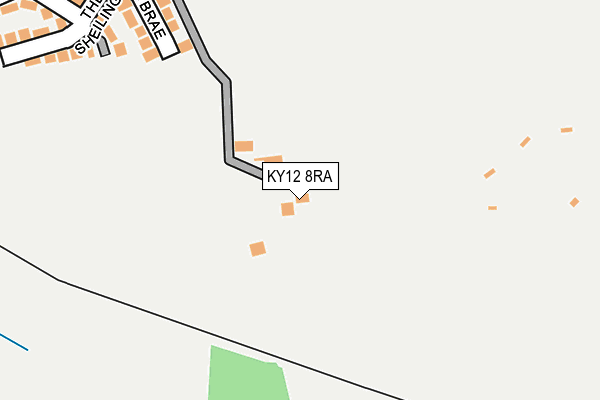 KY12 8RA map - OS OpenMap – Local (Ordnance Survey) KY12 8RA map - OS OpenMap – Local (Ordnance Survey)