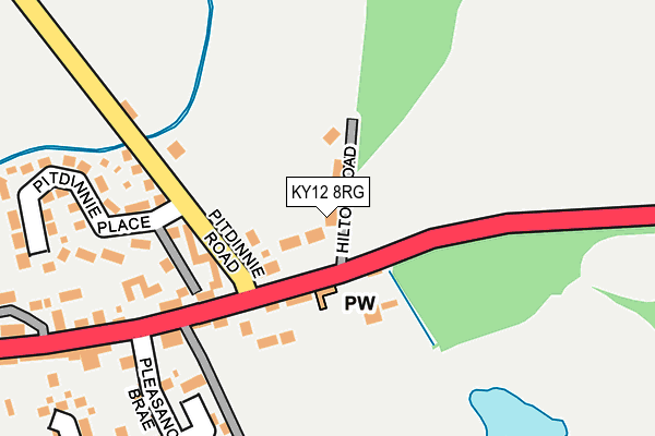 KY12 8RG map - OS OpenMap – Local (Ordnance Survey) KY12 8RG map - OS OpenMap – Local (Ordnance Survey)