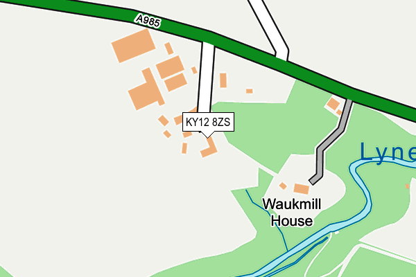 KY12 8ZS map - OS OpenMap – Local (Ordnance Survey) KY12 8ZS map - OS OpenMap – Local (Ordnance Survey)