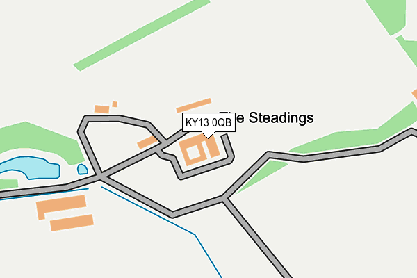 KY13 0QB map - OS OpenMap – Local (Ordnance Survey) KY13 0QB map - OS OpenMap – Local (Ordnance Survey)