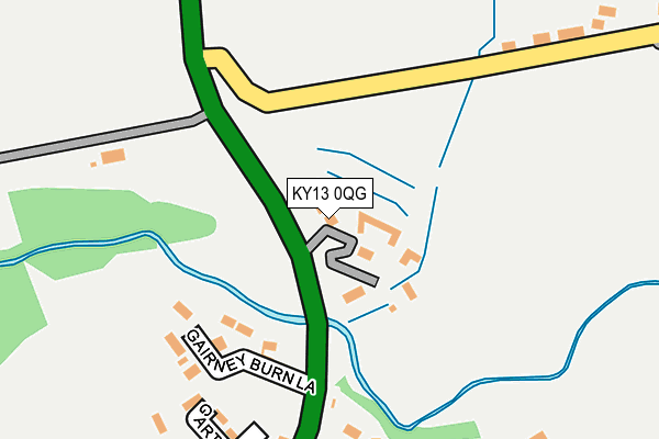 KY13 0QG map - OS OpenMap – Local (Ordnance Survey) KY13 0QG map - OS OpenMap – Local (Ordnance Survey)