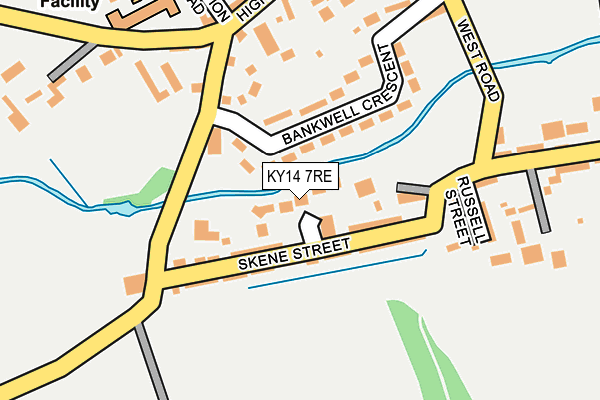 KY14 7RE map - OS OpenMap – Local (Ordnance Survey) KY14 7RE map - OS OpenMap – Local (Ordnance Survey)