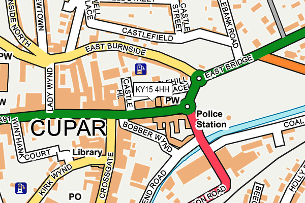 KY15 4HH map - OS OpenMap – Local (Ordnance Survey) KY15 4HH map - OS OpenMap – Local (Ordnance Survey)
