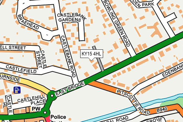 KY15 4HL map - OS OpenMap – Local (Ordnance Survey) KY15 4HL map - OS OpenMap – Local (Ordnance Survey)