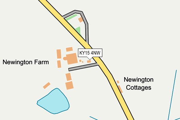 KY15 4NW map - OS OpenMap – Local (Ordnance Survey) KY15 4NW map - OS OpenMap – Local (Ordnance Survey)