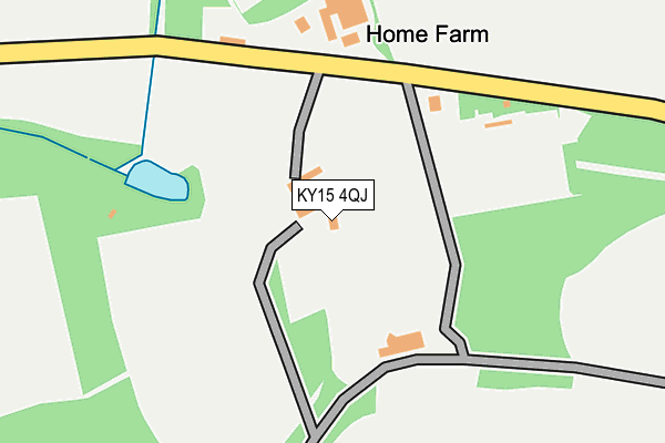 KY15 4QJ map - OS OpenMap – Local (Ordnance Survey) KY15 4QJ map - OS OpenMap – Local (Ordnance Survey)