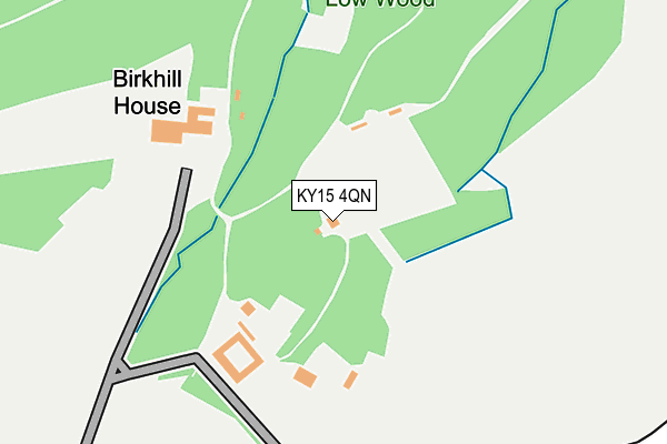 KY15 4QN map - OS OpenMap – Local (Ordnance Survey) KY15 4QN map - OS OpenMap – Local (Ordnance Survey)