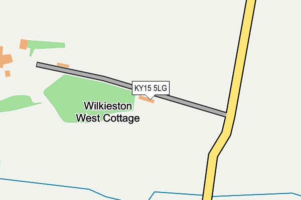 KY15 5LG map - OS OpenMap – Local (Ordnance Survey) KY15 5LG map - OS OpenMap – Local (Ordnance Survey)