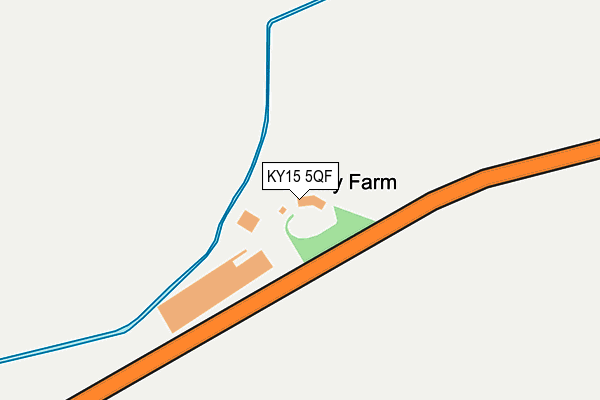 KY15 5QF map - OS OpenMap – Local (Ordnance Survey) KY15 5QF map - OS OpenMap – Local (Ordnance Survey)