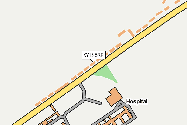 KY15 5RP map - OS OpenMap – Local (Ordnance Survey) KY15 5RP map - OS OpenMap – Local (Ordnance Survey)
