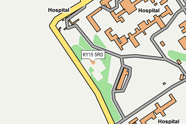 KY15 5RS map - OS OpenMap – Local (Ordnance Survey) KY15 5RS map - OS OpenMap – Local (Ordnance Survey)