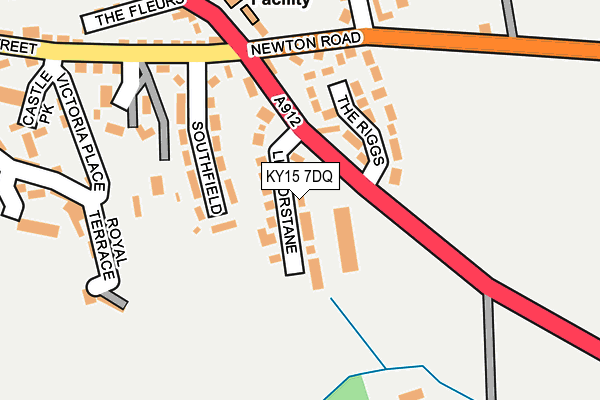 KY15 7DQ map - OS OpenMap – Local (Ordnance Survey)