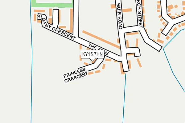 KY15 7HN map - OS OpenMap – Local (Ordnance Survey)