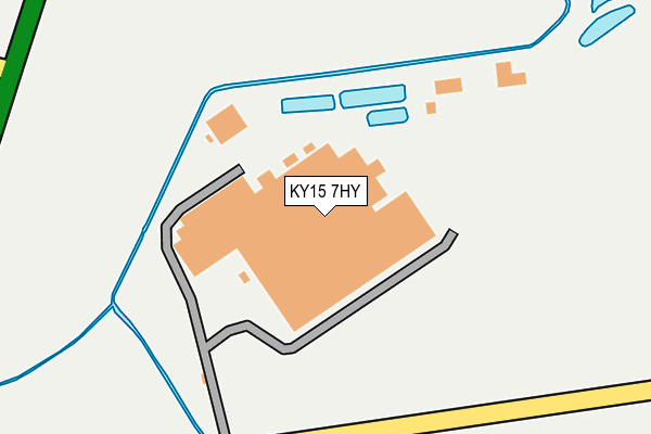 KY15 7HY map - OS OpenMap – Local (Ordnance Survey) KY15 7HY map - OS OpenMap – Local (Ordnance Survey)