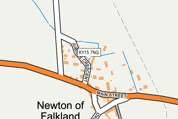 KY15 7NQ map - OS OpenMap – Local (Ordnance Survey)