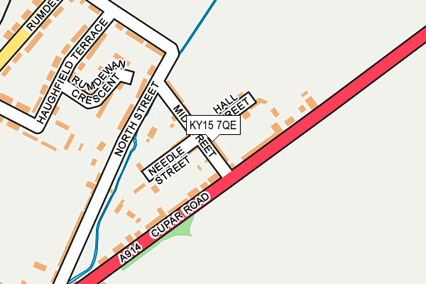 KY15 7QE map - OS OpenMap – Local (Ordnance Survey) KY15 7QE map - OS OpenMap – Local (Ordnance Survey)