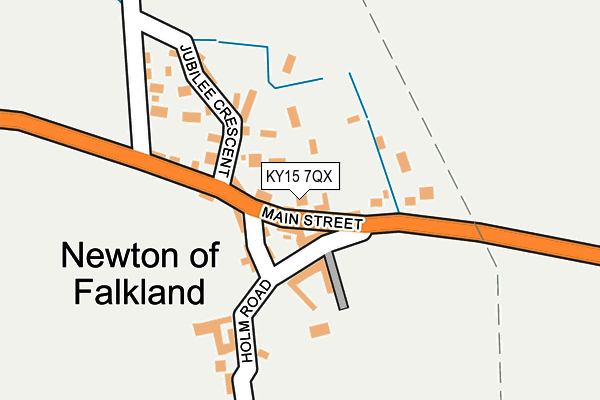 KY15 7QX map - OS OpenMap – Local (Ordnance Survey) KY15 7QX map - OS OpenMap – Local (Ordnance Survey)