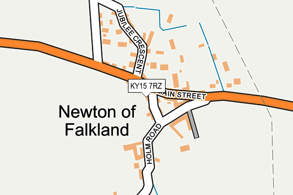 KY15 7RZ map - OS OpenMap – Local (Ordnance Survey)