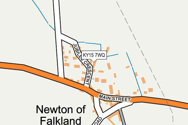 KY15 7WQ map - OS OpenMap – Local (Ordnance Survey) KY15 7WQ map - OS OpenMap – Local (Ordnance Survey)