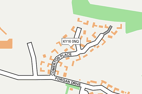 KY16 0NQ map - OS OpenMap – Local (Ordnance Survey) KY16 0NQ map - OS OpenMap – Local (Ordnance Survey)
