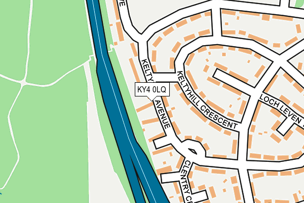 KY4 0LQ map - OS OpenMap – Local (Ordnance Survey) KY4 0LQ map - OS OpenMap – Local (Ordnance Survey)