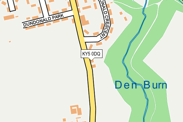 KY5 0DQ map - OS OpenMap – Local (Ordnance Survey) KY5 0DQ map - OS OpenMap – Local (Ordnance Survey)