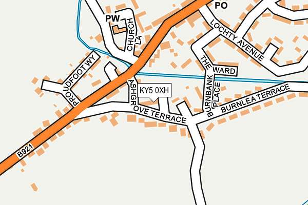 KY5 0XH map - OS OpenMap – Local (Ordnance Survey) KY5 0XH map - OS OpenMap – Local (Ordnance Survey)