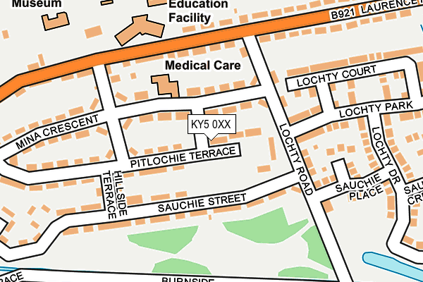 KY5 0XX map - OS OpenMap – Local (Ordnance Survey) KY5 0XX map - OS OpenMap – Local (Ordnance Survey)